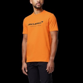 T-shirt McLaren F1 Team Norris Piastri Core Essential Papaya Orange - Herren