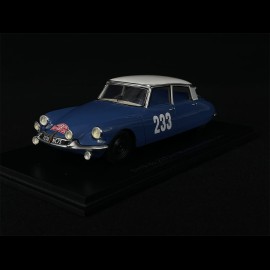 Citroen DS19 n° 233 2. Rallye Monte Carlo 1963 1/43 Spark S5531