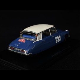 Citroen DS19 n° 233 2. Rallye Monte Carlo 1963 1/43 Spark S5531