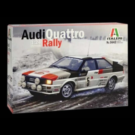 Kit Audi Quattro Rallye Monte Carlo 1981 Hannu Mikkola 1/24 Italeri ...