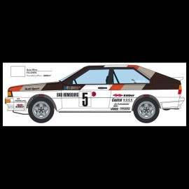 Kit Audi Quattro Rallye Monte Carlo 1981 Hannu Mikkola 1/24 Italeri 3642