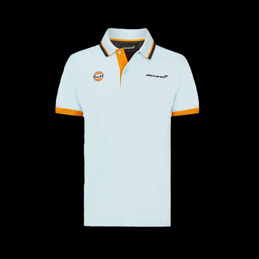 Polo McLaren Gulf Blau Gulf - Herren 701218339-001 - Elfershop 