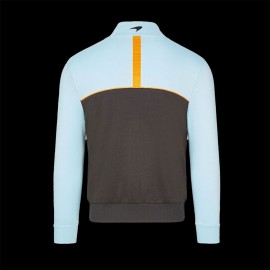 McLaren Gulf Softshell Jacket Black / Gulf Blue / Orange - man