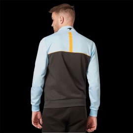 McLaren Gulf Softshell Jacket Black / Gulf Blue / Orange - man