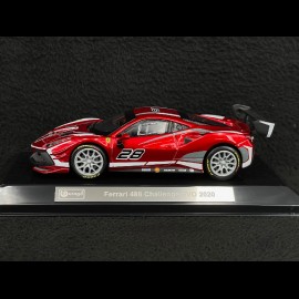 Ferrari 488 Challenge Evo Racing 2020 Red Rosso Corsa 1/43 Bburago 36309