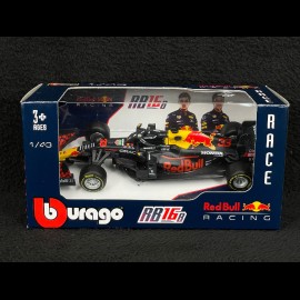 Max Verstappen Red Bull Honda Racing RB16B n°33 World Champion 2021 1/43 Bburago 38055V