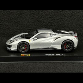 Ferrari 488 Pista Silber Signature 1/43 Bburago 36910S