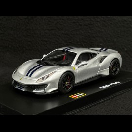 Ferrari 488 Pista Silber Signature 1/43 Bburago 36910S