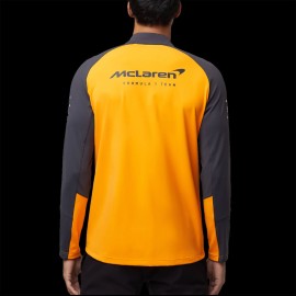 Sweater McLaren F1 Team Norris Piastri Midlayer Papaya Orange / Anthracite Grey TM0880 - men