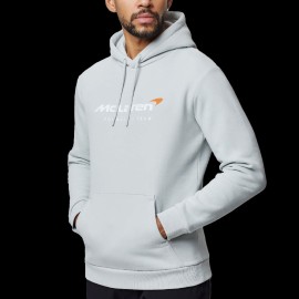 McLaren Jacke F1 Team Norris Piastri Hoodie Core Essentials Stormgrau - Herren