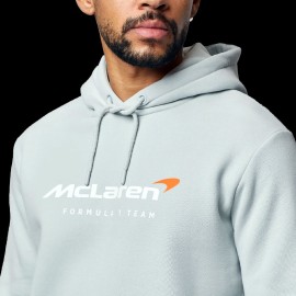 McLaren Jacke F1 Team Norris Piastri Hoodie Core Essentials Stormgrau - Herren