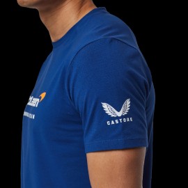 T-shirt McLaren F1 Team Fanwear Essential Vega blue - men