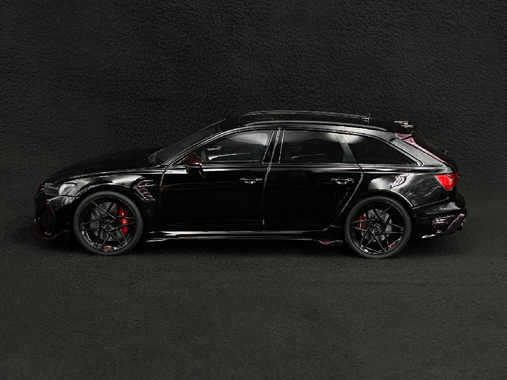 Audi RS6 Avant by ABT type C8 2021 Night Black 1/18 GT Spirit