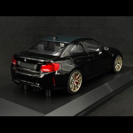 BMW M2 CS 2020 Type F87 Black metallic 1/18 Minichamps 155021021