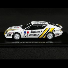 Alpine V6 Europa Cup Castellet  n°51 1985 1/43 Spark S5473