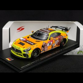 Mercedes-AMG GT4 Nr 34 24h Nürburgring 2021 Schnitzelalm Racing 1/43 Spark SG766