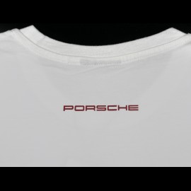 T-shirt Porsche 911 Rod Essential White / Burgundy Red WAP670PESS - men