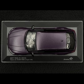 Audi RS6-R C8 2022 Mattviolett 1/43 Solido S4310701
