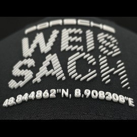 Porsche Cap Weissach Design Baseball Schwarz / Weiß WAP6700010PESS