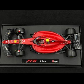 Carlos Sainz Ferrari F1 SF22 F1 Nr 55 F1 World Championship 2022 1/18 Bburago 16811S