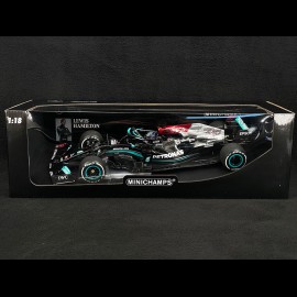 Lewis Hamilton Mercedes-AMG-Petronas F1 W12E n° 44 Winner British F1 GP 2021 1/18 Minichamps 110211144