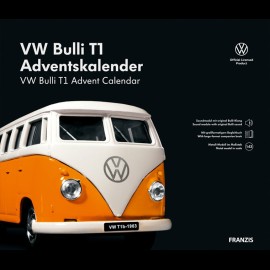 Volkswagen Advent calendar VW Bulli T1 white / orange 1963 1/43 4019631551344