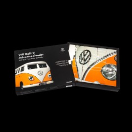 Volkswagen Advent calendar VW Bulli T1 white / orange 1963 1/43 4019631551344