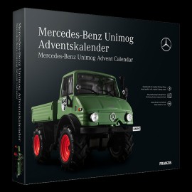 Mercedes-Benz Unimog Adventskalender Grün 1970 1/43 Franzis 55406