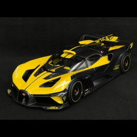 Bugatti Bolide W16 2021 Yellow / Black 1/18 Bburago 11047Y