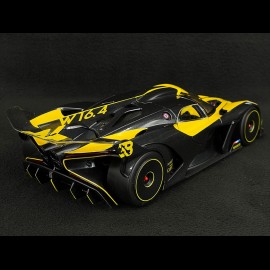 Bugatti Bolide W16 2021 Yellow / Black 1/18 Bburago 11047Y