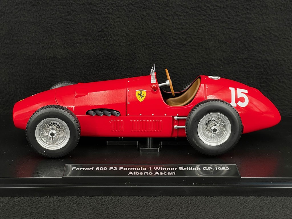 Ferrari 500 F2 n° 15 Winner Great Britain GP 1952 Alberto Ascari 1