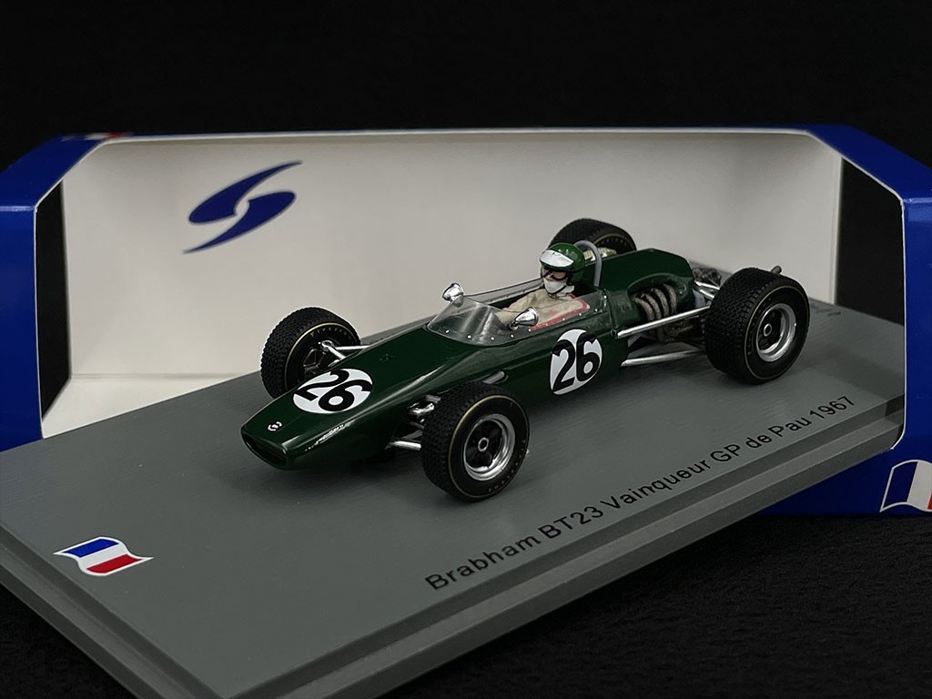 Brabham BT23 n°26 Sieger GP de Pau 1967 1/43 Spark SF250 - Elfershop