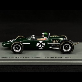 Brabham BT23 n°26 Sieger GP de Pau 1967 1/43 Spark SF250