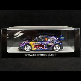 Ford Puma Rally1 M-Sport n°19 Sébastien Loeb Sieger Rallye Monte Carlo 2022 1/43 Spark S6697