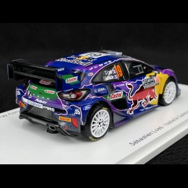 Ford Puma Rally1 M-Sport n°19 Sébastien Loeb Sieger Rallye Monte Carlo 2022 1/43 Spark S6697