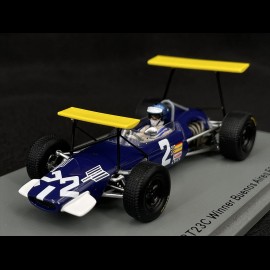 Brabham BT23C n°2 Sieger Buenos Aires F2 1968 1/43 Spark S7430