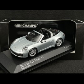 Porsche 911 Targa 4S Type 992 2020 Dolomitsilber 1/43 Minichamps 410069560