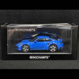 Porsche 911 Turbo S Type 992 2020 Sharkblau 1/43 Minichamps 410069474