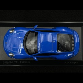 Porsche 911 Turbo S Type 992 2020 Sharkblau 1/43 Minichamps 410069474