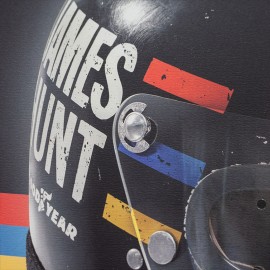 Helm James Hunt 1976 Poster