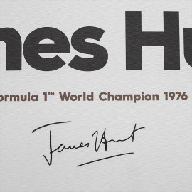 Helm James Hunt 1976 Poster