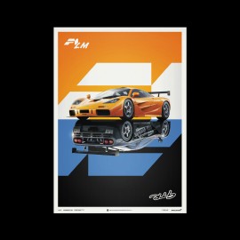 McLaren F1 LM / F1 GTR Poster