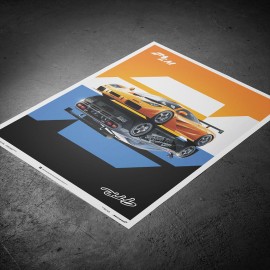 McLaren F1 LM / F1 GTR Poster