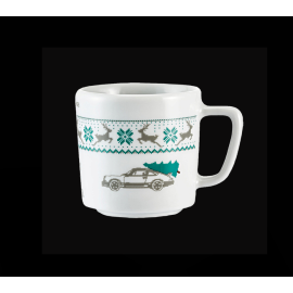 Porsche Becher Weihnachten Expresso Weiß / Grün Porsche WAP0500030PESC Porsche Becher Weihnachten Expresso Weiß / Grün Porsche WAP0500030PESC