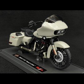 Moto Harley Davidson CVO Road Glide 2018 Pearl Grey 1/18 Maisto 39360