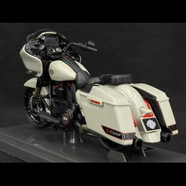 Moto Harley Davidson CVO Road Glide 2018 Pearl Grey 1/18 Maisto 39360