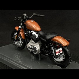 Moto Harley Davidson XL 1200N Nightster 2007 Brown 1/18 Maisto 39360