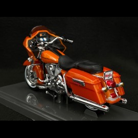 Moto Harley Davidson FLTR Road Glide 2002 Orange 1/18 Maisto 39360