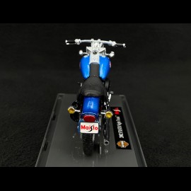 Moto Harley Davidson 1450 FXSTB Night Train 2002 Blau 1/18 Maisto 39360