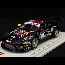 Porsche 911 GT3 R Type 991 n° 911 24h Spa 2021 1/43 Spark SB451